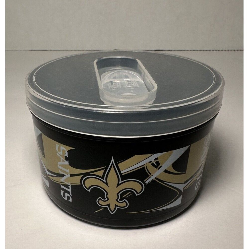 New Orleans Saints Plastic Container‎ - Picture 4 of 6